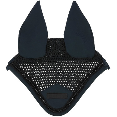 Vliegendeken-oornetje Equithème Pearl Marine Marineblauw