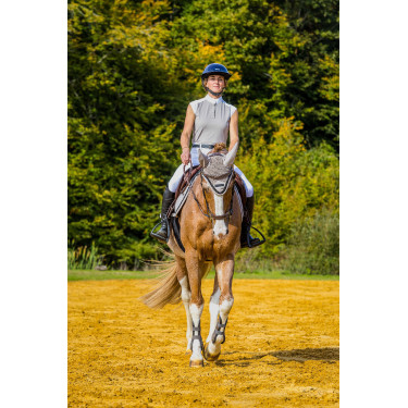 Vliegendeken-oornetje Equithème Pearl Taupe Bruin Vliegendeken-oornetje Equithème Pearl Taupe Bruin