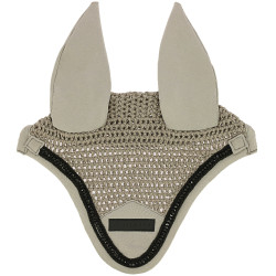 Vliegendeken-oornetje Equithème Pearl Taupe Bruin Vliegendeken-oornetje Equithème Pearl Taupe Bruin