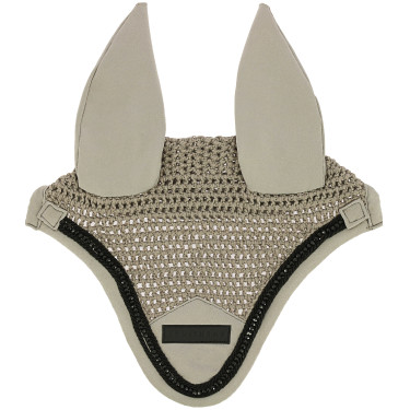 Vliegendeken-oornetje Equithème Pearl Taupe Bruin Vliegendeken-oornetje Equithème Pearl Taupe Bruin