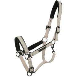 Equithème Pearl halster Taupe Bruin