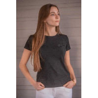 Dames T-shirt Pénélope Techflo Terracotta Oranje