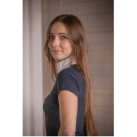 Wedstrijdpolo Pénélope Florence Mesh korte mouw dames Marine Marineblauw Wedstrijdpolo Pénélope Florence Mesh korte mouw dames Marine Marineblauw