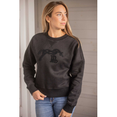 Sweatshirt Pénélope Bianca Zwart