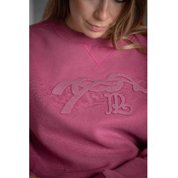 Sweatshirt Pénélope Bianca Framboos Rood