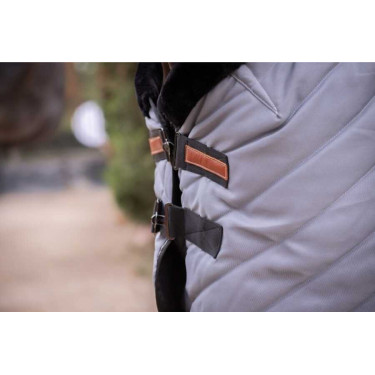 Diagonal Paddock Sports staldeken Grijs