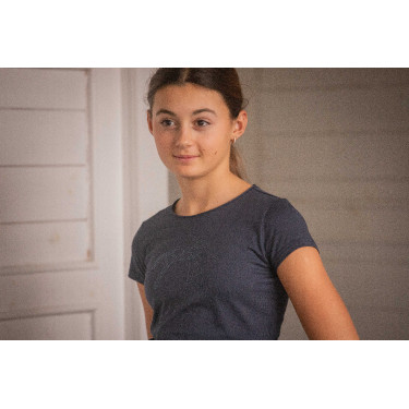 Camiseta EDEN BY PENELOPE - Iconic Strass Marine Marineblauw