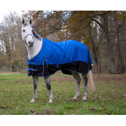 Equithème Tyrex Aisance 1200D deken Koningsblauw Equithème Tyrex Aisance 1200D deken Koningsblauw