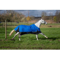 Equithème Tyrex Aisance 1200D deken Koningsblauw Equithème Tyrex Aisance 1200D deken Koningsblauw