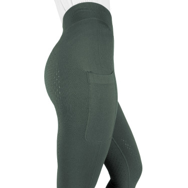 Legging Equithème Acacia Kaki Groen
