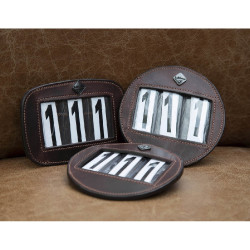 Nummerhouder voor zadeldek LeMieux Bruin