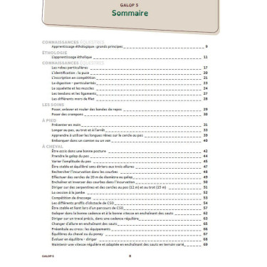 Galops 5 tot 7 met video's Lavauzelle