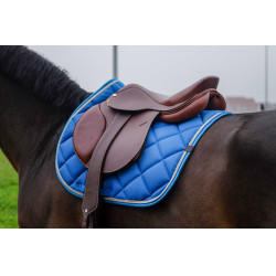 Zadeldek Equithème Classic Koningsblauw Zadeldek Equithème Classic Koningsblauw