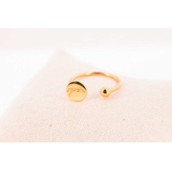 Ring Pénélope Lisa Goudkleurig
