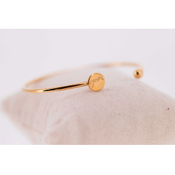 Pénélope Jonc Armband Goudkleurig