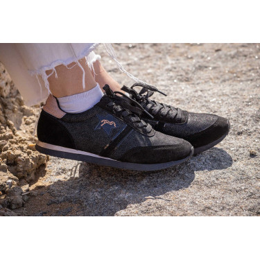 Sneakers Pénélope Saturne Zwart / rood
