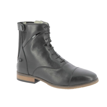 Equithème Wavy laarzen met veters/ritssluiting Zwart