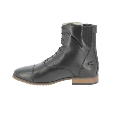 Equithème Wavy laarzen met veters/ritssluiting Zwart
