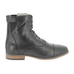 Equithème Wavy laarzen met veters/ritssluiting Zwart