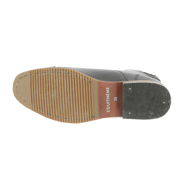 Equithème Wavy laarzen met veters/ritssluiting Zwart