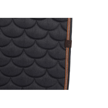 Zadeldek Equithème Khadi Donkergrijs Zadeldek Equithème Khadi Donkergrijs