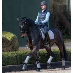 LeMieux Suede Dressuur Zadeldek Grijs