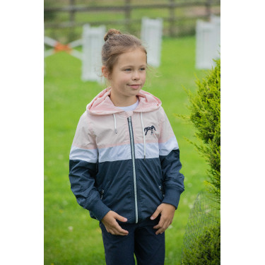 Blouson Eden door Pénélope Celecce Marineblauw