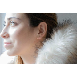 Oorbellen Pénélope Milly Goudkleurig