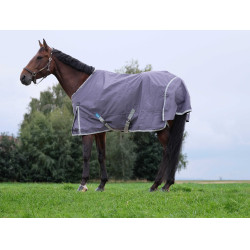 Equithème Tyrex 1200D gerecycleerde deken Taupe Bruin Equithème Tyrex 1200D gerecycleerde deken Taupe Bruin