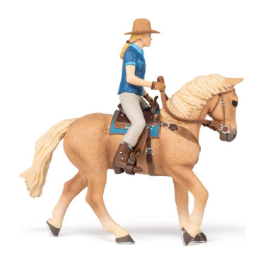 Westerns paard en zijn ruiter Papo