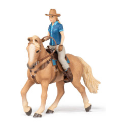 Westerns paard en zijn ruiter Papo