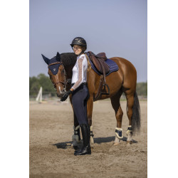 Broek Equithème Safir Marine / zwart Blauw