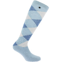 Equithème Argyle damessokken Lichtblauw / blauw