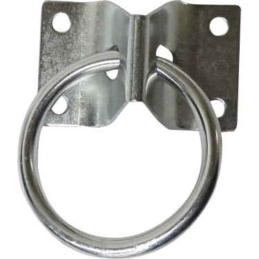 Bevestigingsring op plaat om te schroeven