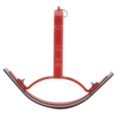 Gebogen warmte mes P.V.C. Rood Gebogen warmte mes P.V.C. Rood