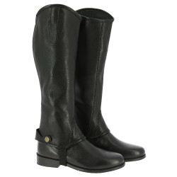 Mini-chaps Norton Stretch Zwart