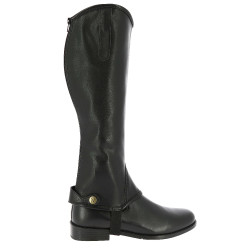 Mini-chaps Norton Stretch Zwart