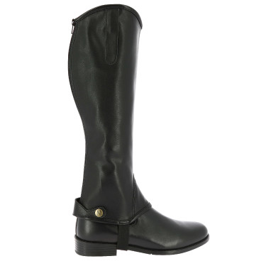 Mini-chaps Norton Stretch Zwart