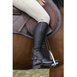 Mini-chaps Norton Stretch Zwart
