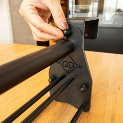 Extra haak Grooming Deluxe zadeldrager en dekenhouder Zwart