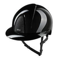 Kep Smart Nova helm met zwart gepolijst metaal, ster, polo-klep