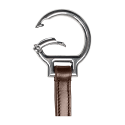 Waldhausen X-Line martingaalvork met Snap-ringen Bruin