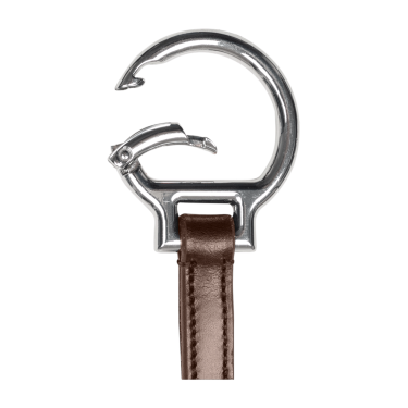 Waldhausen X-Line martingaalvork met Snap-ringen Bruin