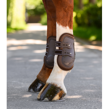 Waldhausen Pro Memory Foam peesbeschermers Bruin