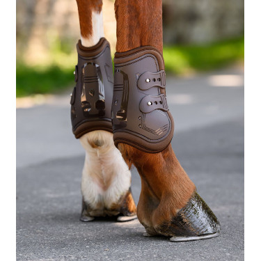 Waldhausen Pro Memory Foam peesbeschermers Bruin