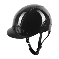 Rijhelm Swing H24 glanzend Glanzend zwart