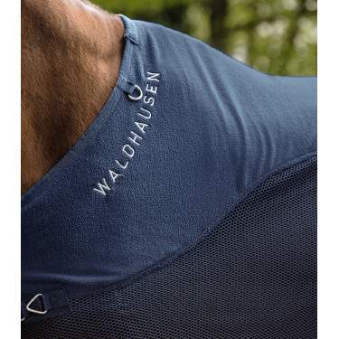 Waldhausen Comfort anti-vlieg fleece deken Nachtblauw