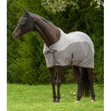 Waldhausen Comfort anti-vlieg fleece deken Grijs