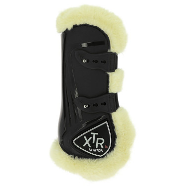 Norton XTR beschermers met knopen van synthetisch schapenvacht Norton XTR beschermers met knopen van synthetisch schapenvacht