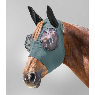 Waldhausen Puck vliegenmasker Groene speld